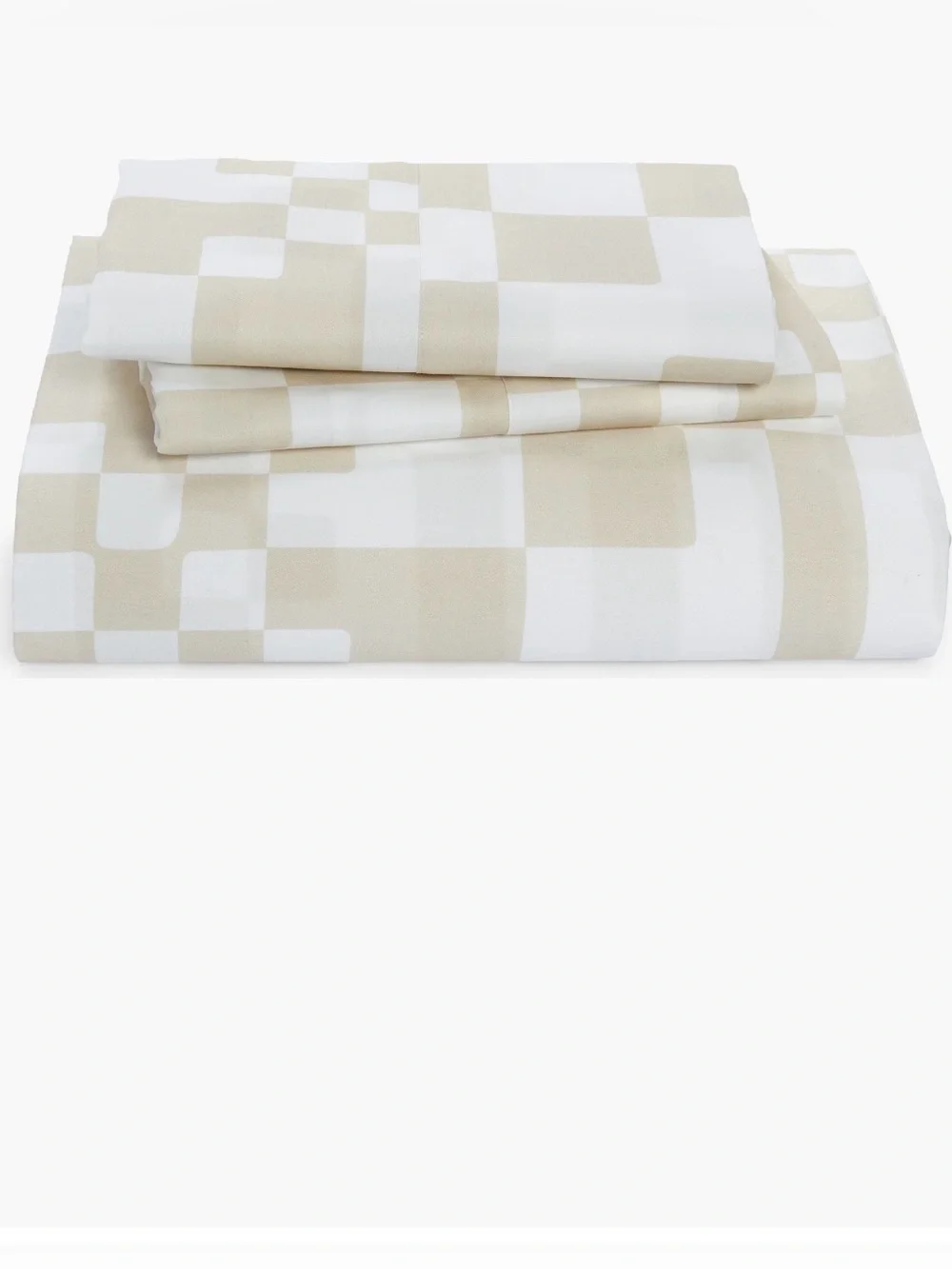 Dusen Dusen Check Cotton Sheet Queen Set